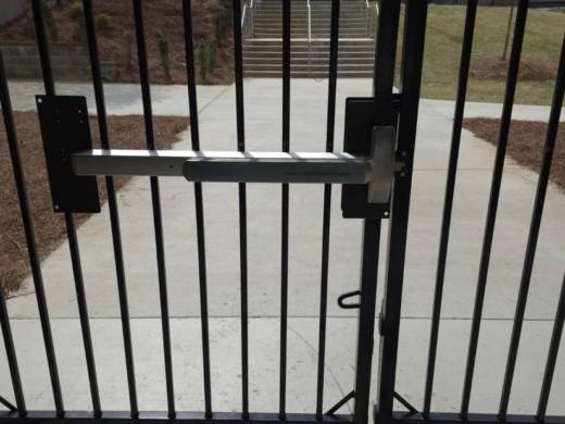 Dallas Door and Hardware gate and pool access hardware installation in Georgia