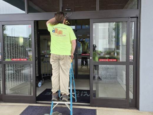 Dallas Door and Hardware automatic door operator and storefront entrance service in Georgia