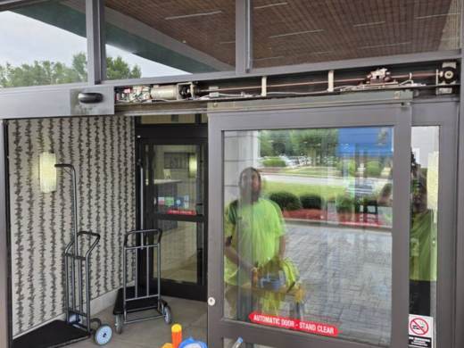 Dallas Door and Hardware automatic door operator and storefront entrance service in Georgia