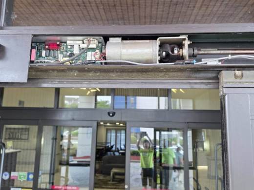Dallas Door and Hardware automatic door operator and storefront entrance service in Georgia