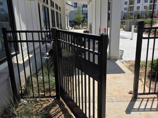Dallas Door and Hardware gate and pool access hardware installation in Georgia