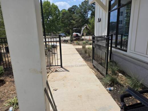 Dallas Door and Hardware gate and pool access hardware installation in Georgia