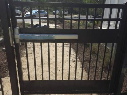 Dallas Door and Hardware gate and pool access hardware installation in Georgia