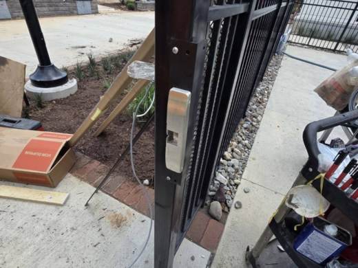 Dallas Door and Hardware gate and pool access hardware installation in Georgia