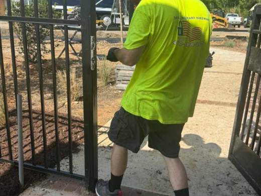 Dallas Door and Hardware gate and pool access hardware installation in Georgia