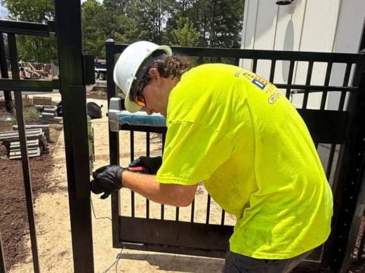 Dallas Door and Hardware gate and pool access hardware installation in Georgia