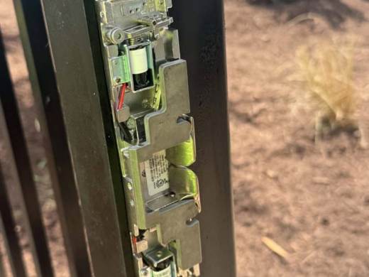 Dallas Door and Hardware gate and pool access hardware installation in Georgia