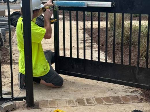 Dallas Door and Hardware gate and pool access hardware installation in Georgia