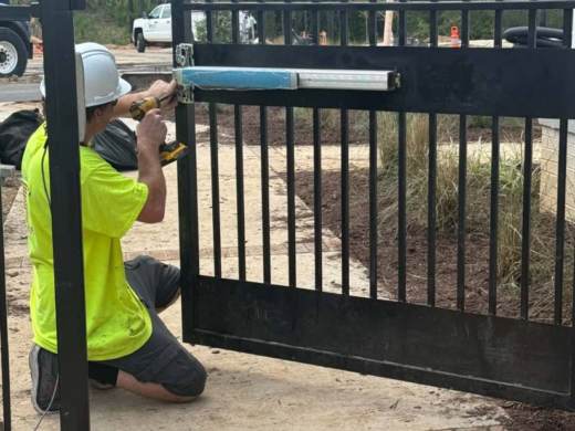Dallas Door and Hardware gate and pool access hardware installation in Georgia