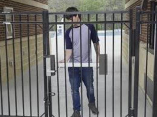 Dallas Door and Hardware gate and pool access hardware installation in Georgia