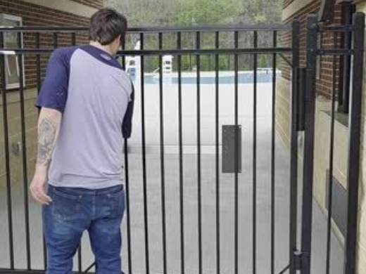 Dallas Door and Hardware gate and pool access hardware installation in Georgia